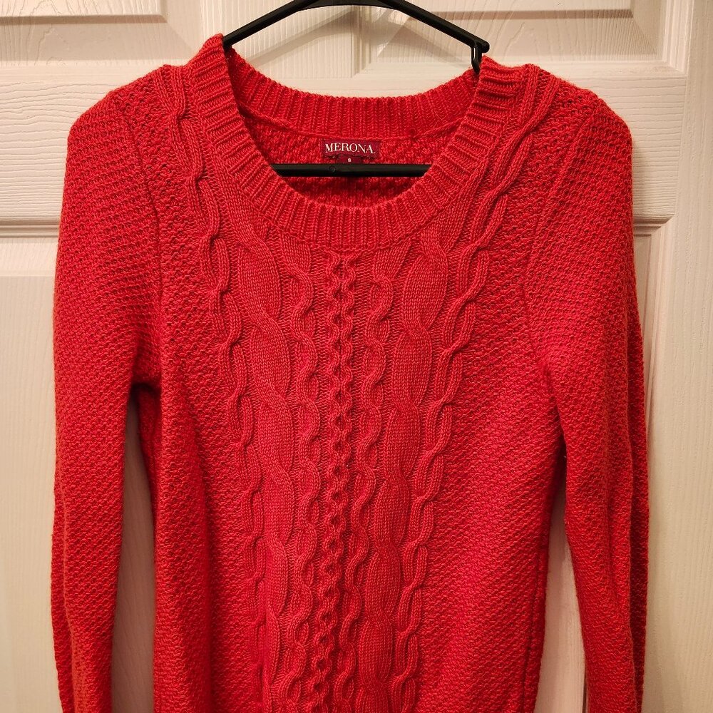 Orange Sweater